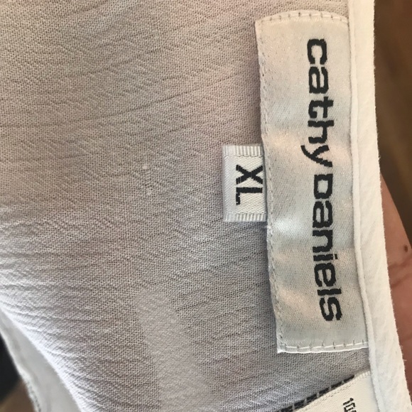 White Sheer Top - Picture 2 of 6